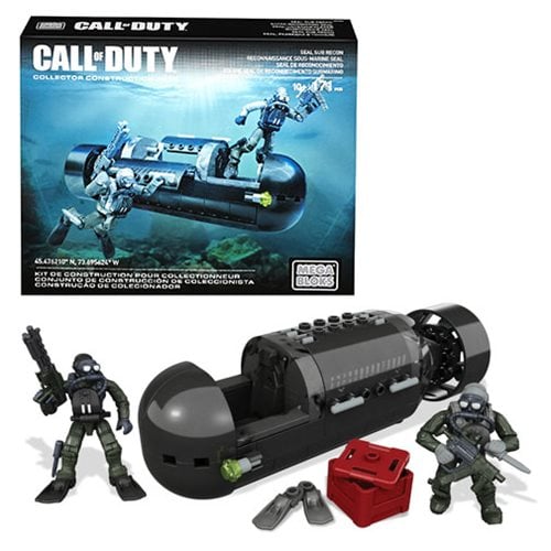 Mega Bloks Call of Duty SEAL Sub Recon Construction Vehicle
